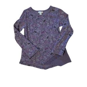 Naartjie purple longsleeve shirt. Size 7 years.